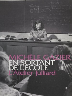 cover image of En sortant de l'école